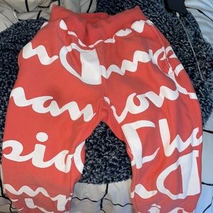 pink champion sweatpants worn once